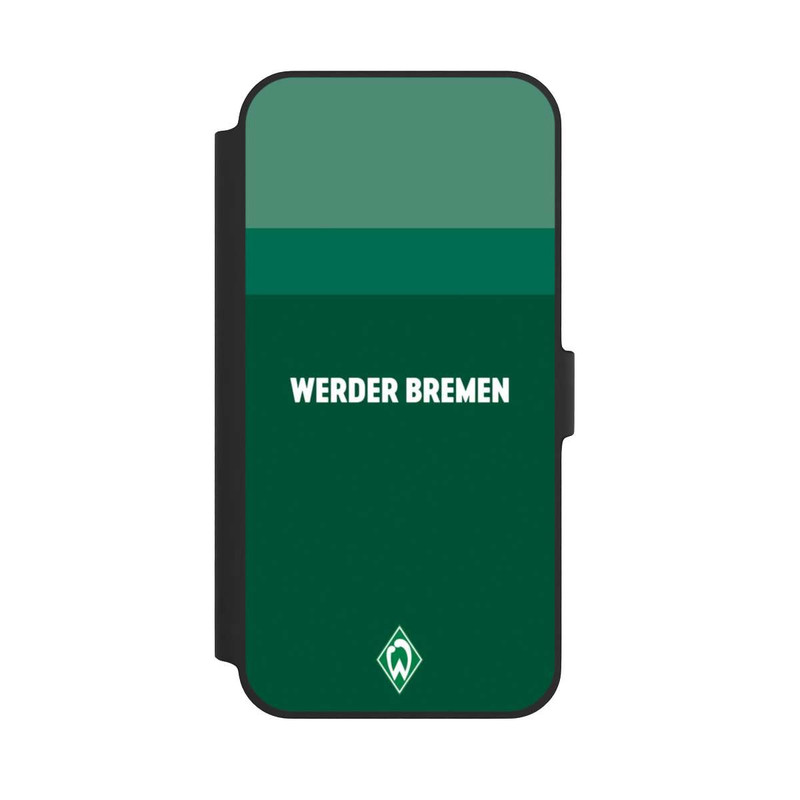 iPhone 14 Plus NIVOflip Werder Bremen Schriftzug Raute