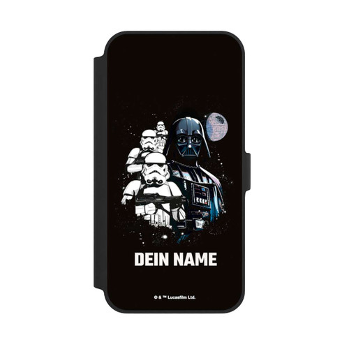 Apple iPhone 14 Plus NIVOflip Dunkle Seite Star Wars Personalisierbar 