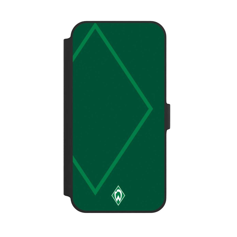iPhone 14 Plus NIVOflip Werder Grün Rautenelement