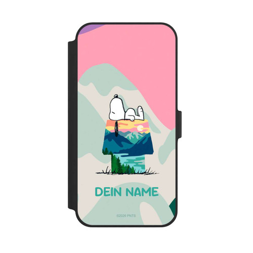 Apple iPhone 14 Plus NIVOflip Snoopy Outdoor Personalisierbar