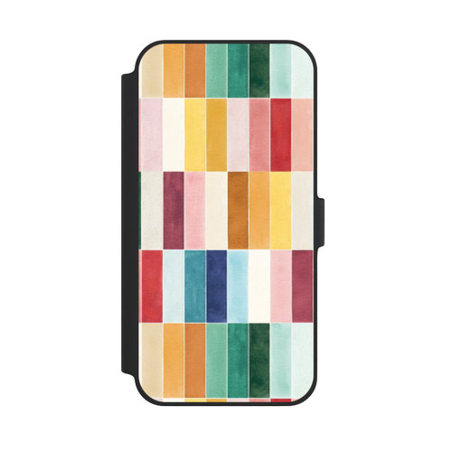 Apple iPhone 14 Plus NIVOflip Modern Craft Geometric Rectangular Tiles