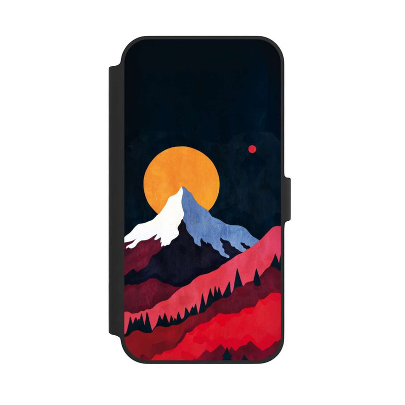 iPhone 14 Plus NIVOflip Mont Blanc Abstract