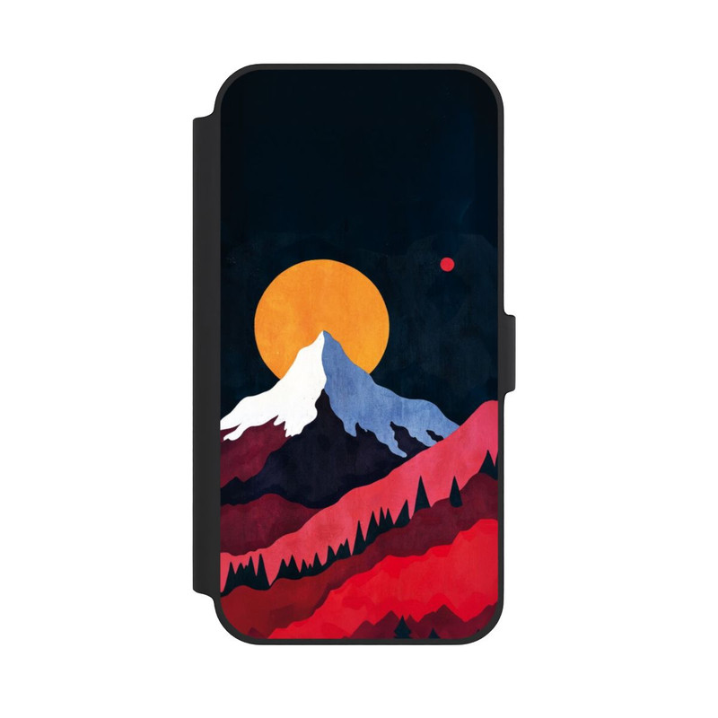 iPhone 14 Plus NIVOflip Mont Blanc Abstract
