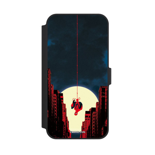 Apple iPhone 14 Plus NIVOflip Spider-Man Marvel between Skyscrapers