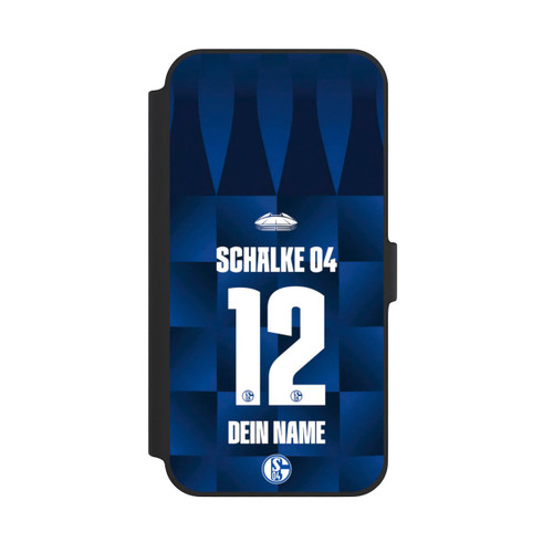 Apple iPhone 14 Plus NIVOflip Schalke 04 Trikot Personalisierbar 26-27
