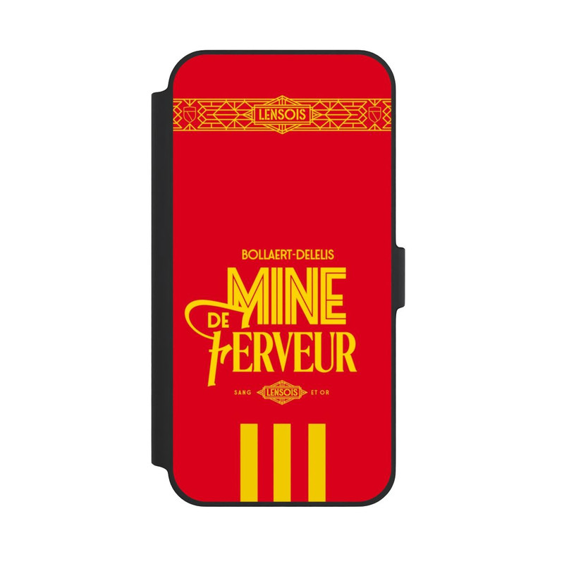 iPhone 14 Plus NIVOflip RC Lens Mine de Ferveur rot