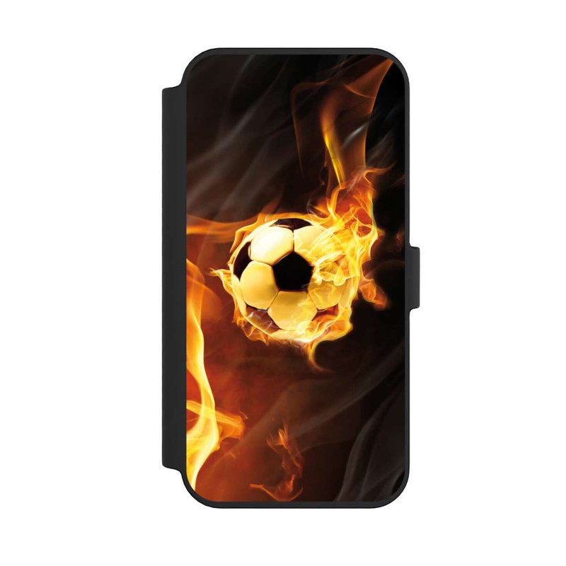 iPhone 14 Pro Max NIVOflip Fußball in Flammen