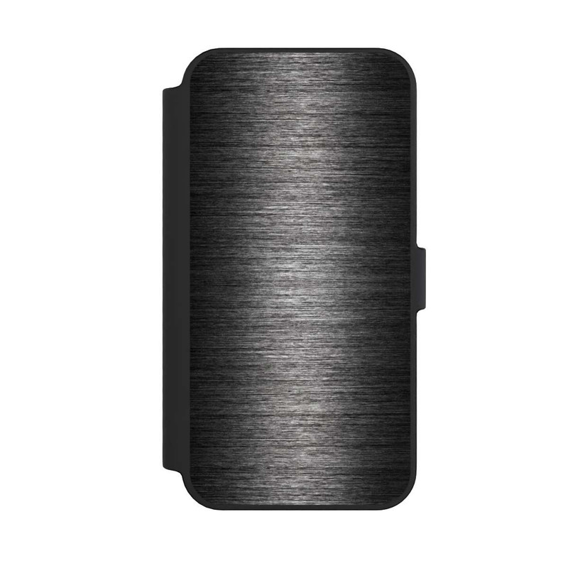 iPhone 14 Pro Max NIVOflip Metal Look - Anthrazit