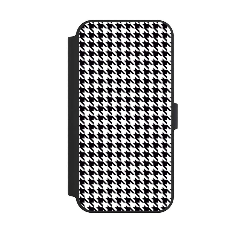 iPhone 14 Pro Max NIVOflip Houndstooth black-white