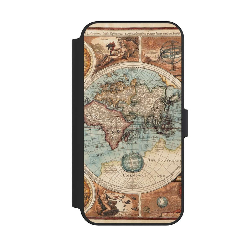 iPhone 14 Pro Max NIVOflip Vintage Weltkarte