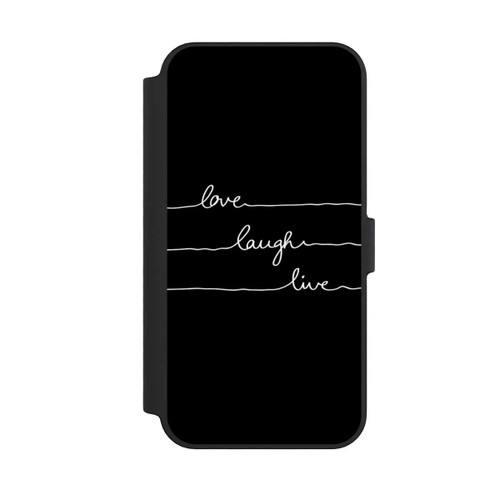 Apple iPhone 14 Pro Max NIVOflip Love Laugh Live white/black