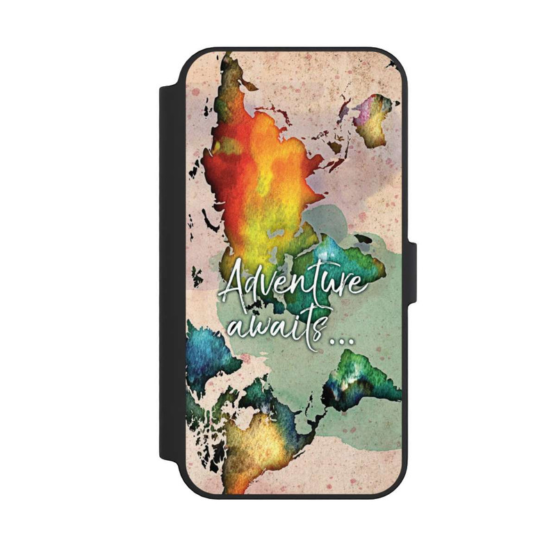 iPhone 14 Pro Max NIVOflip Worldmap Colourful