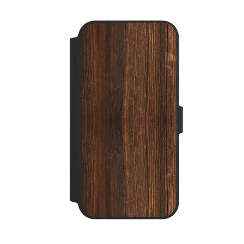 Apple iPhone 14 Pro Max NIVOflip Nußbaum Holzlook