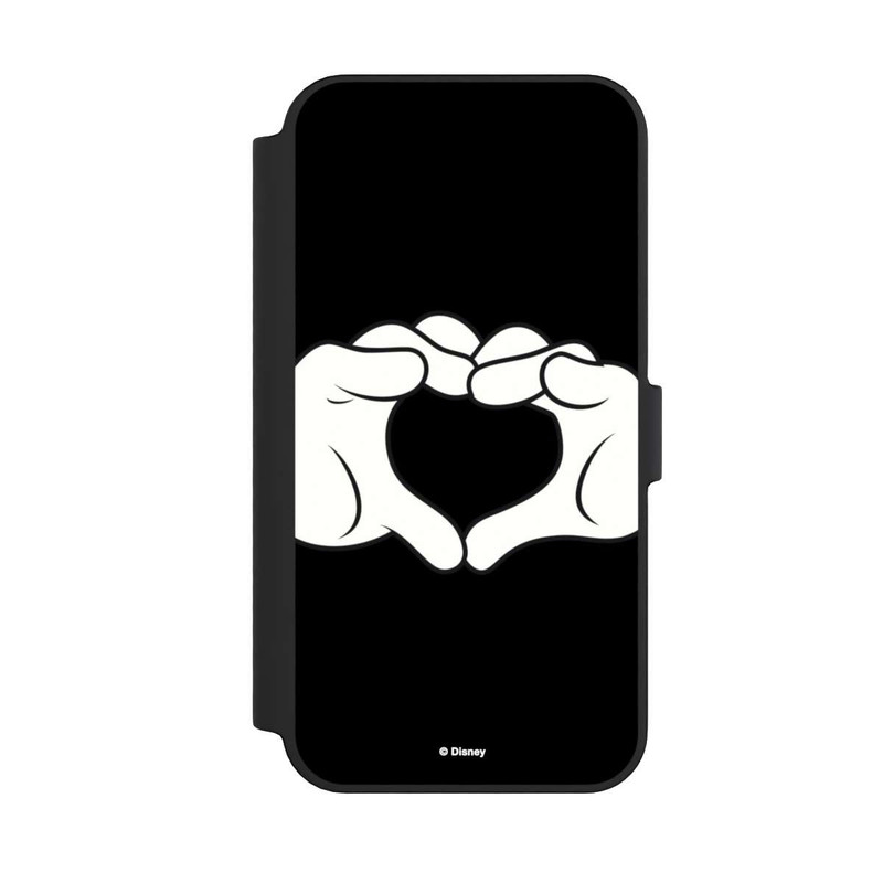 iPhone 14 Pro Max NIVOflip Cœur Mains Mickey et Minnie
