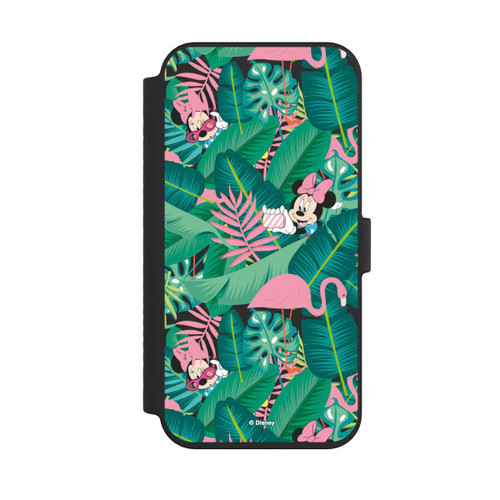 Apple iPhone 14 Pro Max NIVOflip Minnie Summer Palmblätter ohne Hintergrund