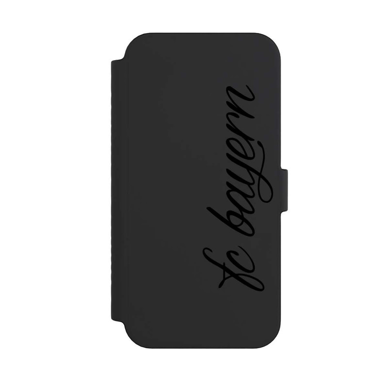 iPhone 14 Pro Max NIVOflip Schwarzes FCB Girlmotiv - ohne Hintergrund