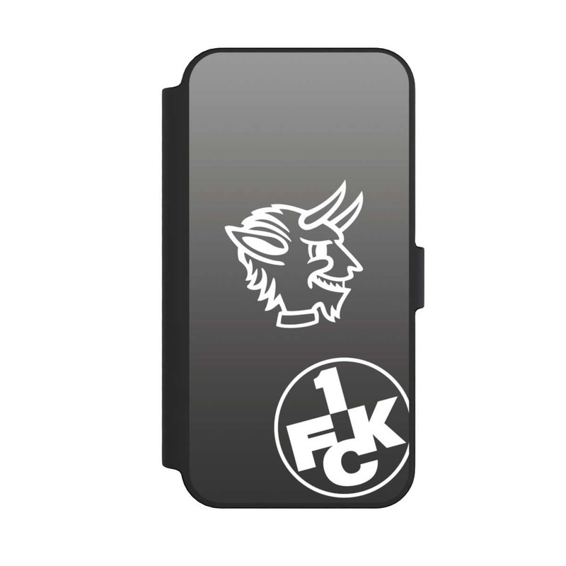 iPhone 14 Pro Max NIVOflip Teufelskopf FCK auf Schwarz
