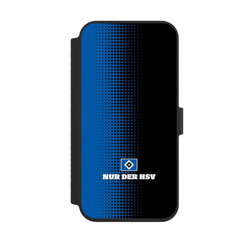 Apple iPhone 14 Pro Max NIVOflip Nur der HSV - Rautenraster Schwarz