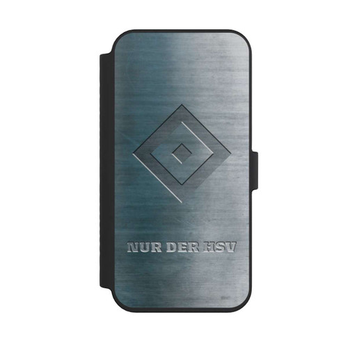 Apple iPhone 14 Pro Max NIVOflip Nur der HSV Metalllook