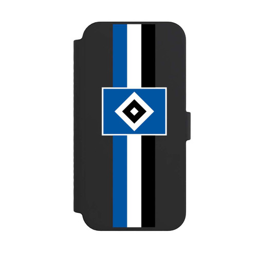 Apple iPhone 14 Pro Max NIVOflip HSV Streifen - Blau-Weiß-Schwarz - ohne Hintergrund