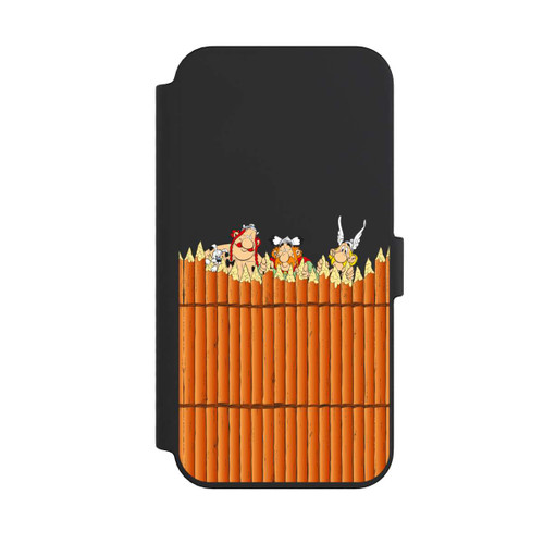 Apple iPhone 14 Pro Max NIVOflip Gaulois Derrière Palissade Transparent