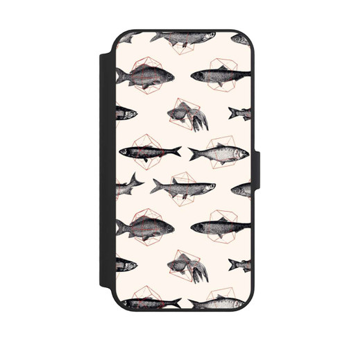 Apple iPhone 14 Pro Max NIVOflip Fische in Geometrie