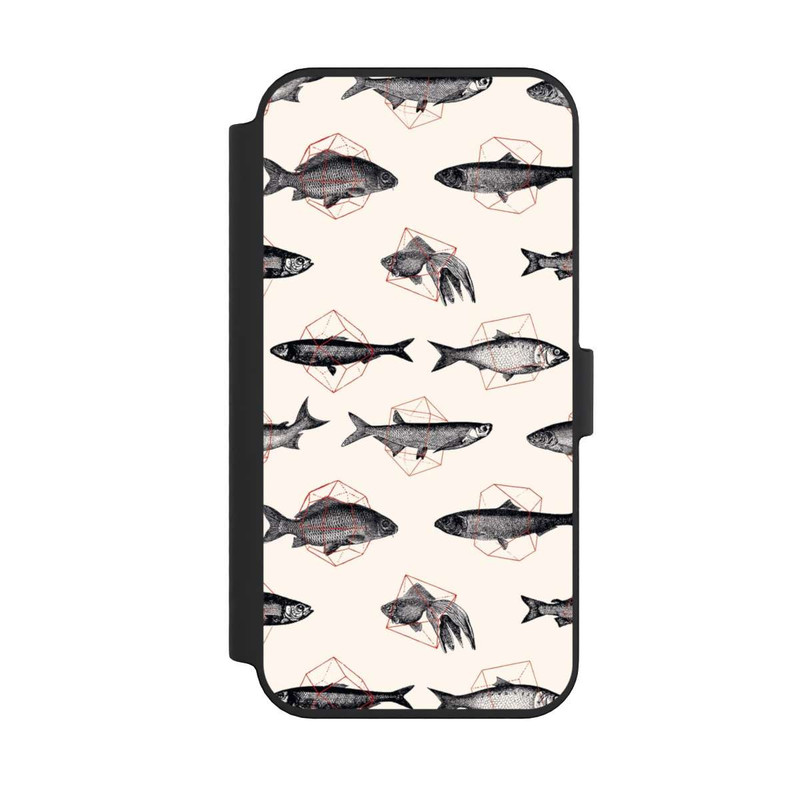 iPhone 14 Pro Max NIVOflip Fische in Geometrie
