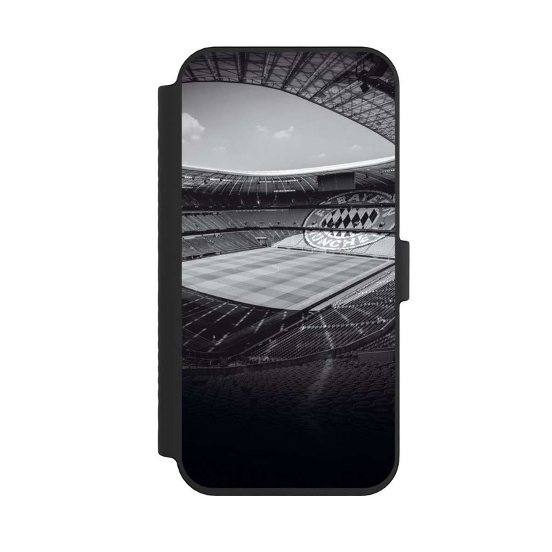 iPhone 14 Pro Max NIVOflip Stadion FC Bayern - Black White
