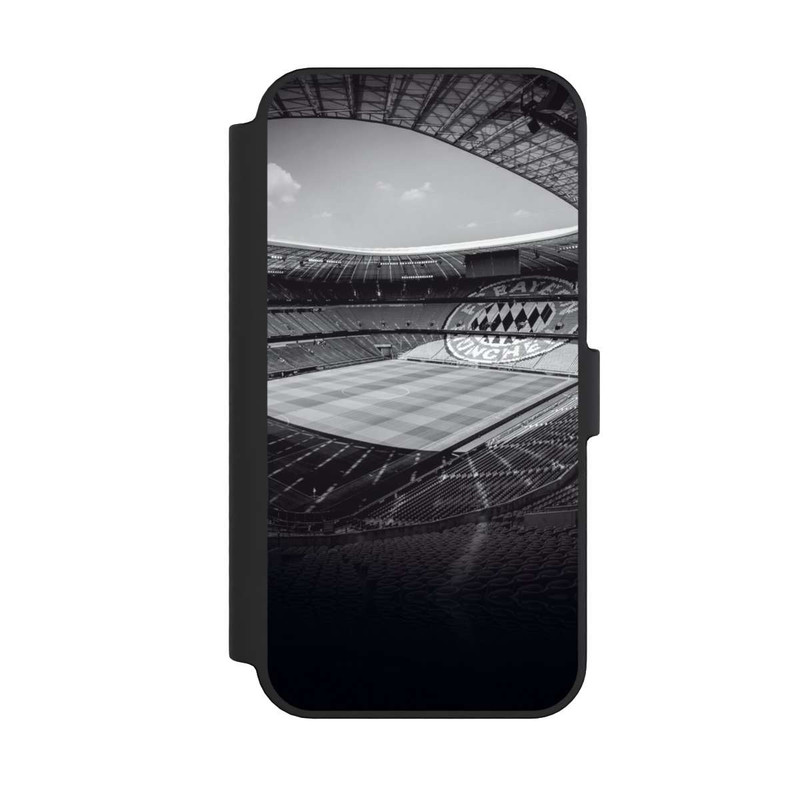 iPhone 14 Pro Max NIVOflip Stade FC Bayern - Noir Blanc