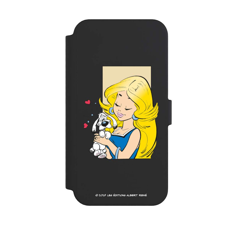 iPhone 14 Pro Max NIVOflip Falbala et Idéfix Amoureux Transparent