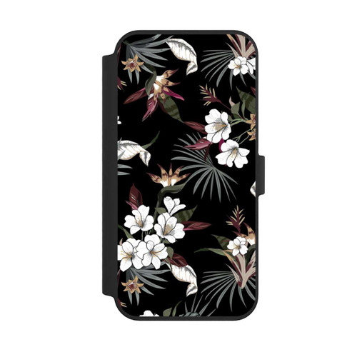 Apple iPhone 14 Pro Max NIVOflip Flowers Black