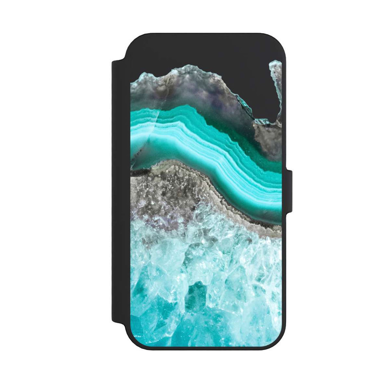 iPhone 14 Pro Max NIVOflip Agate d'eau de mer