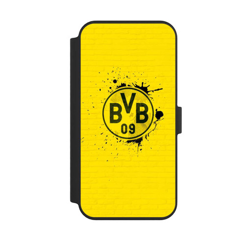 Apple iPhone 14 Pro Max NIVOflip Spraylogo Yellow - BVB