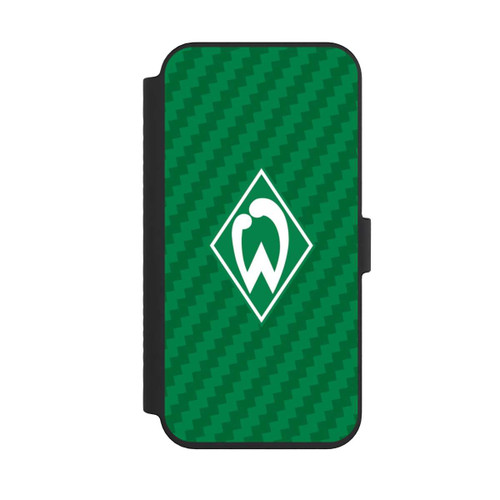 Apple iPhone 14 Pro Max NIVOflip Carbonlook - Werder Bremen