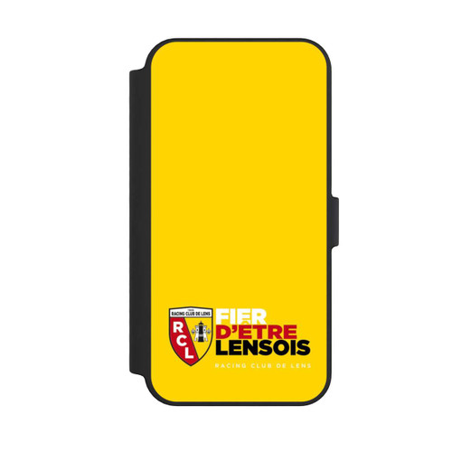 Apple iPhone 14 Pro Max NIVOflip Fond Logo RCL Jaune