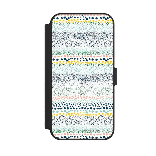 Apple iPhone 14 Pro Max NIVOflip Petits Points Blanc Texturé
