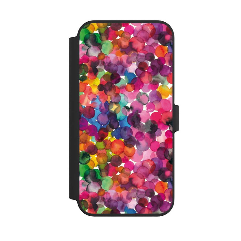iPhone 14 Pro Max NIVOflip Überlappende Aquarellpunkte