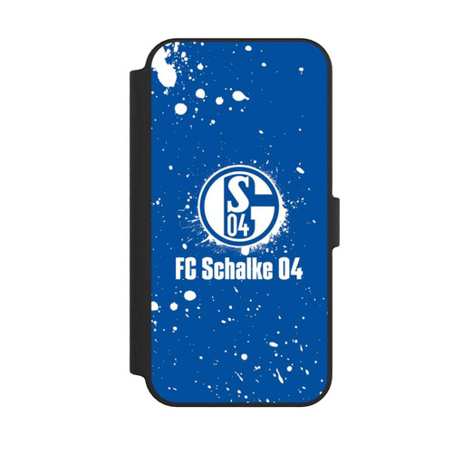 Apple iPhone 14 Pro Max NIVOflip Schalke 04 - Spraylogo