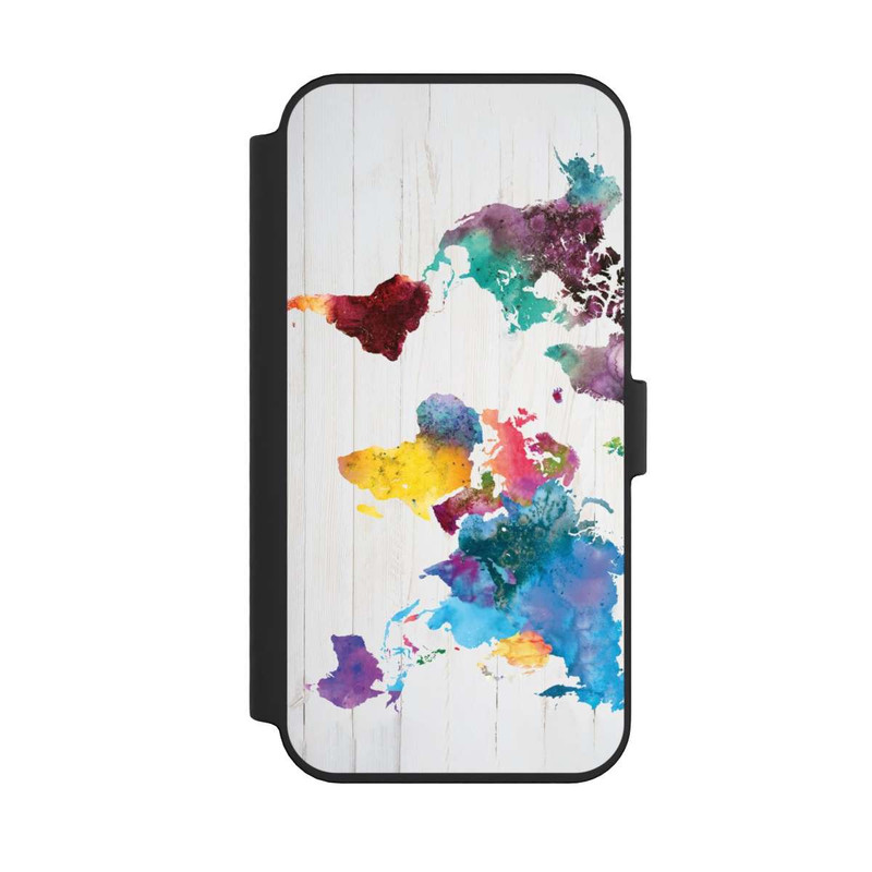 iPhone 14 Pro Max NIVOflip Welt Farbig 1