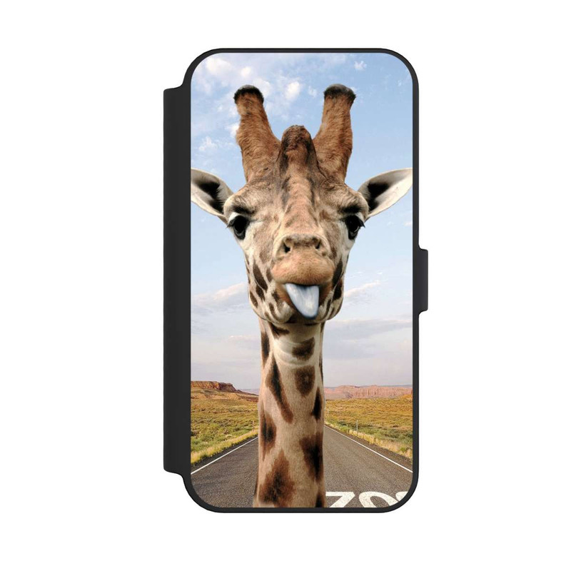 iPhone 14 Pro Max NIVOflip Girafe sur la route