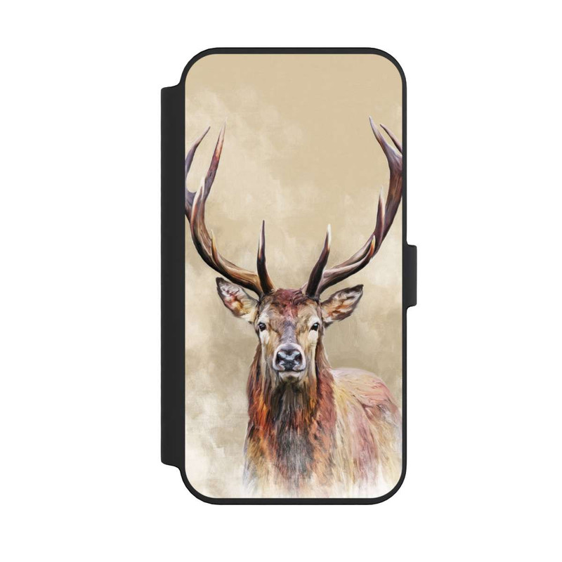 iPhone 14 Pro Max NIVOflip Gezeichneter Hirsch
