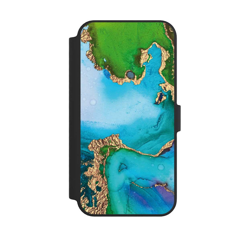 iPhone 14 Pro Max NIVOflip Colourfull Marble Glitterlook