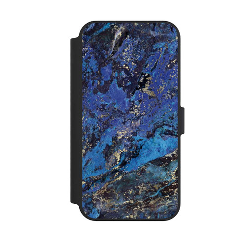 Apple iPhone 14 Pro Max NIVOflip Lapislazuli blau und gold