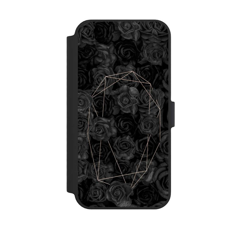 iPhone 14 Pro Max NIVOflip Schwarze Rosen