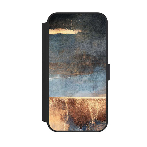 Apple iPhone 14 Pro Max NIVOflip Storm Gold Print