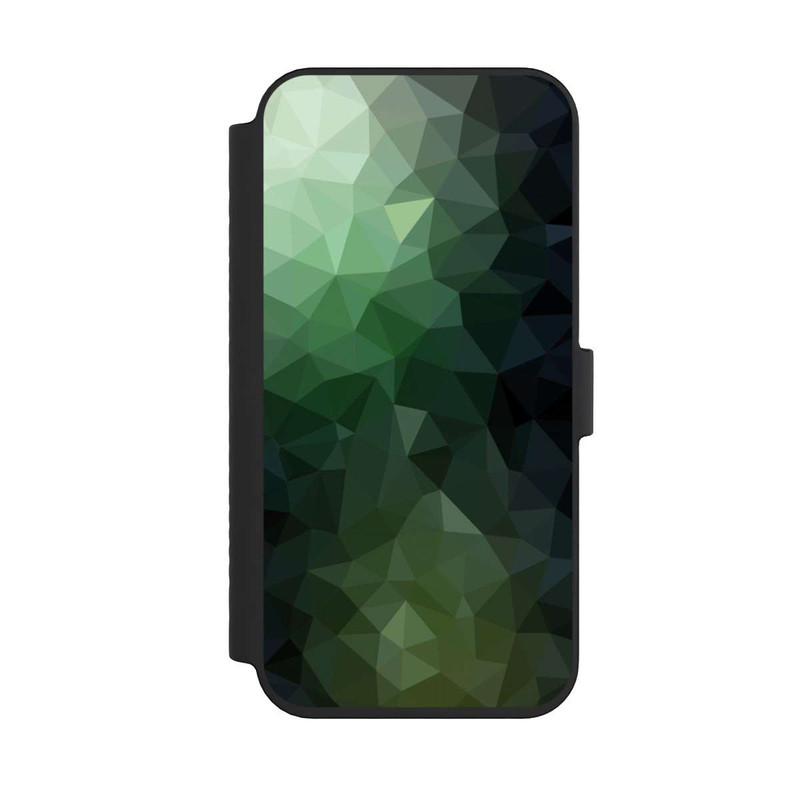 iPhone 14 Pro Max NIVOflip Polygonal Mosaic Green