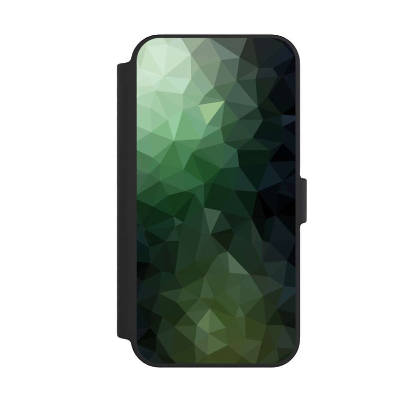 iPhone 14 Pro Max NIVOflip Polygonal Mosaic Green