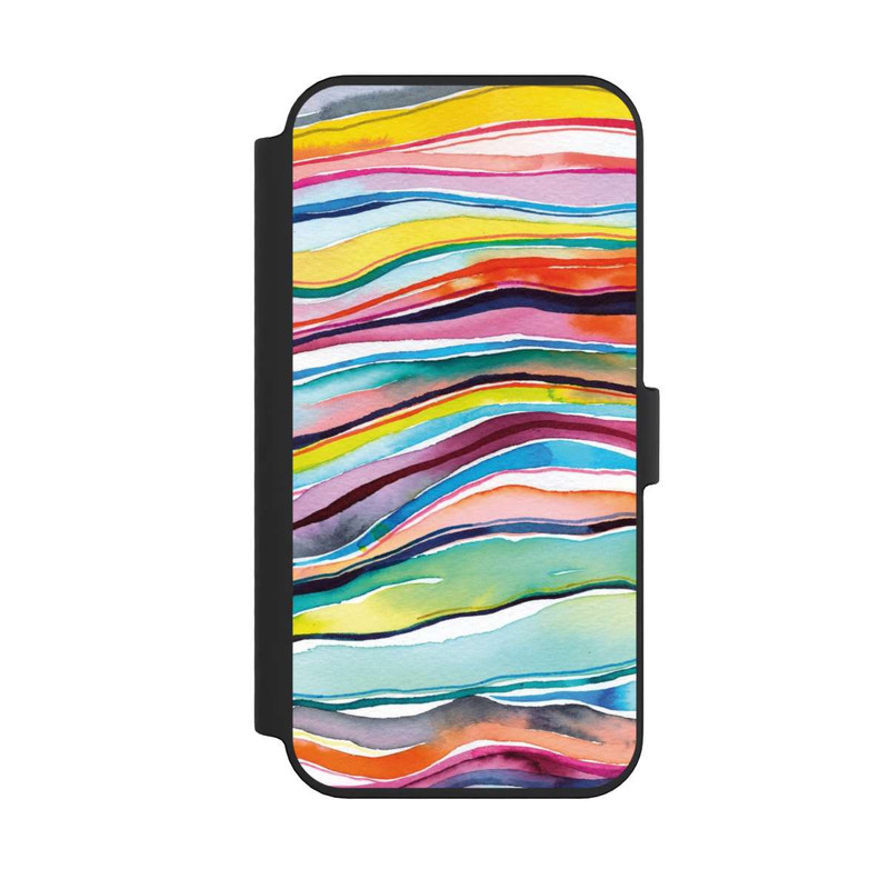iPhone 14 Pro Max NIVOflip Watercolor Agate Layers