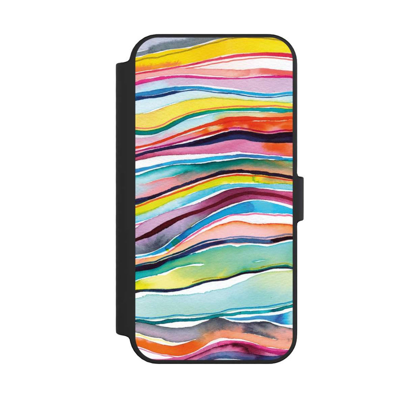 iPhone 14 Pro Max NIVOflip Watercolor Agate Layers