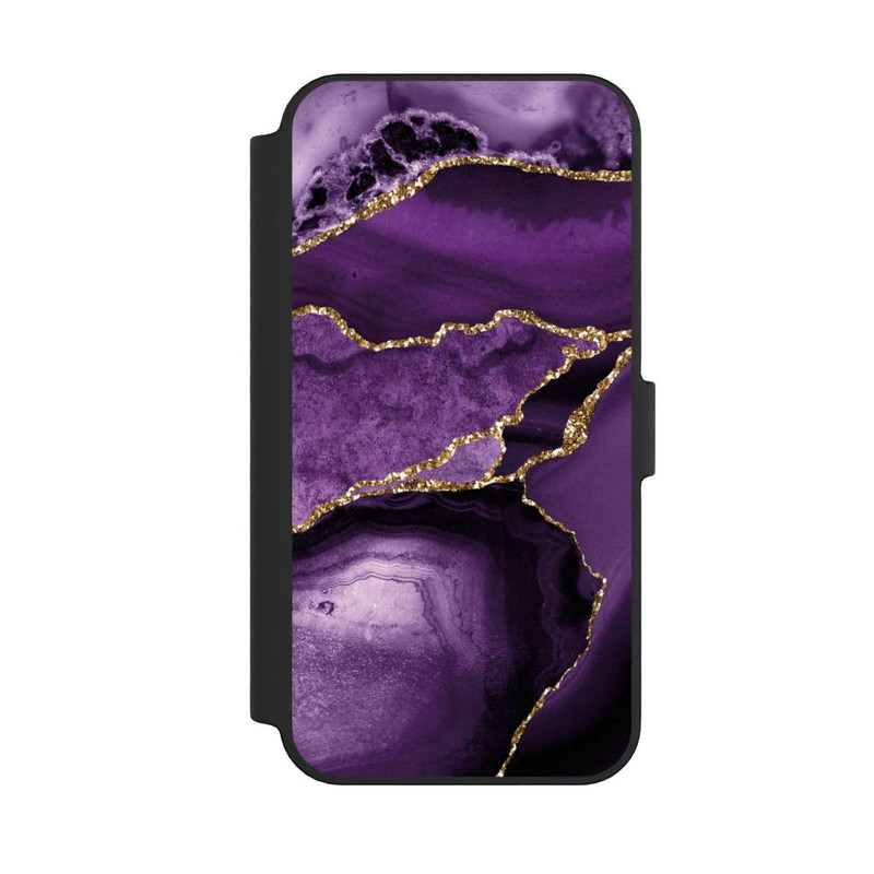iPhone 14 Pro Max NIVOflip Lila Marmor Landschaft